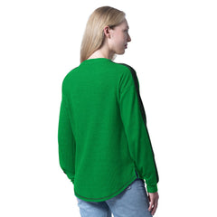 Boston Celtics G-III 4Her by Carl Banks Women's Advantage Tri-Blend Long Sleeve T-Shirt Kelly Green