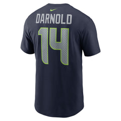 Sam Darnold Seattle Seahawks Name & Number T-Shirt - College Navy - Nike
