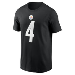 DK Metcalf Pittsburgh Steelers Name & Number T-Shirt - Black - Nike