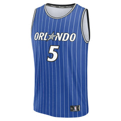 Fanatics Paolo Banchero Orlando Magic Fast Break Replica Player Jersey Icon Edition Blue