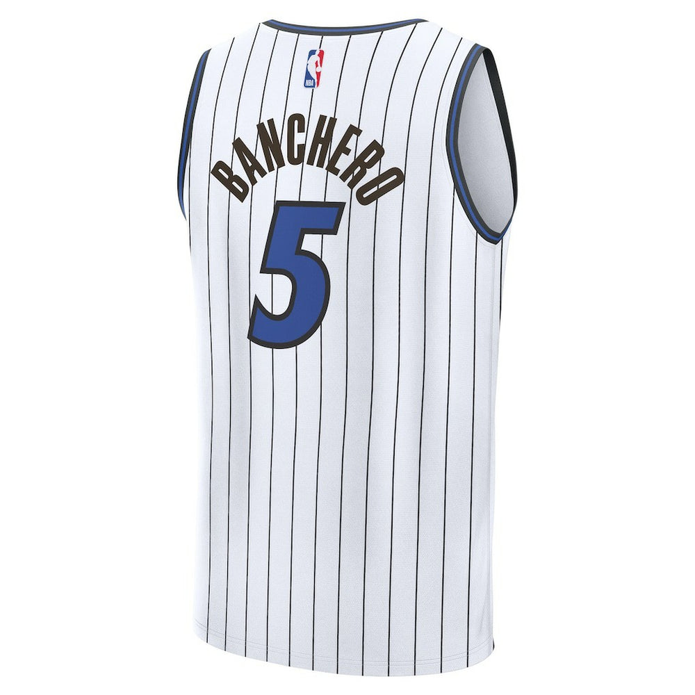 Fanatics Paolo Banchero Orlando Magic Fast Break Replica Player Jersey Association Edition White