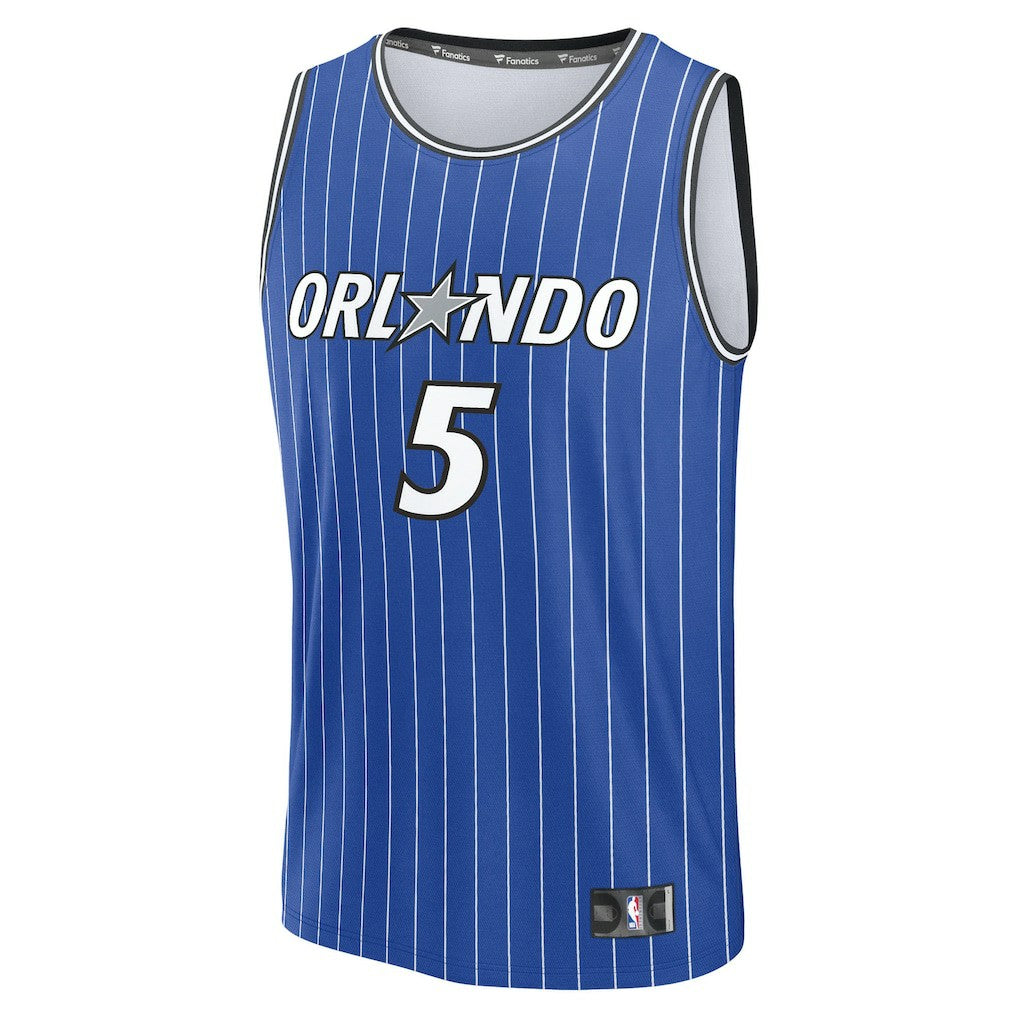 Fanatics Paolo Banchero Orlando Magic Youth Fast Break Replica Player Jersey Icon Edition Blue