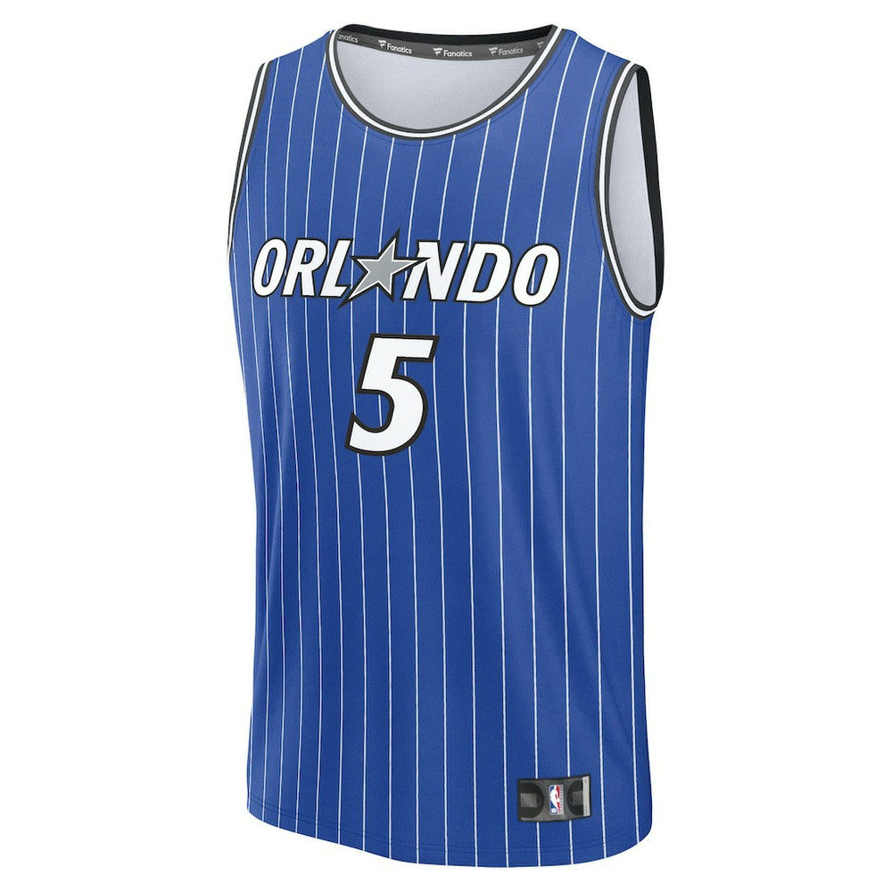 Fanatics Paolo Banchero Orlando Magic Youth Fast Break Replica Player Jersey Icon Edition Blue