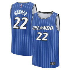 Fanatics Franz Wagner Orlando Magic Youth Fast Break Replica Player Jersey Icon Edition Blue