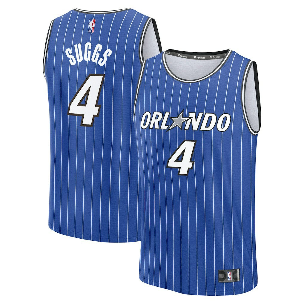 Fanatics Jalen Suggs Orlando Magic Fast Break Jersey Icon Edition Blue