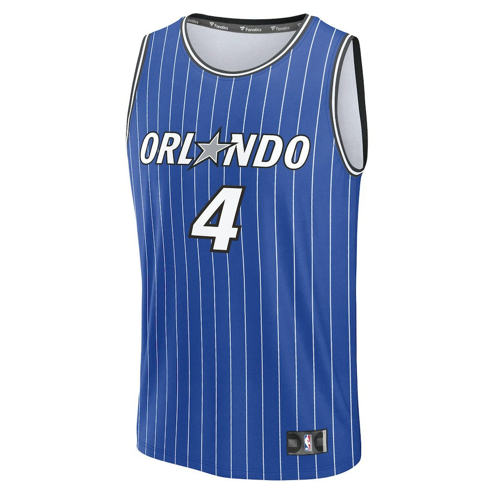 Fanatics Jalen Suggs Orlando Magic Fast Break Jersey Icon Edition Blue
