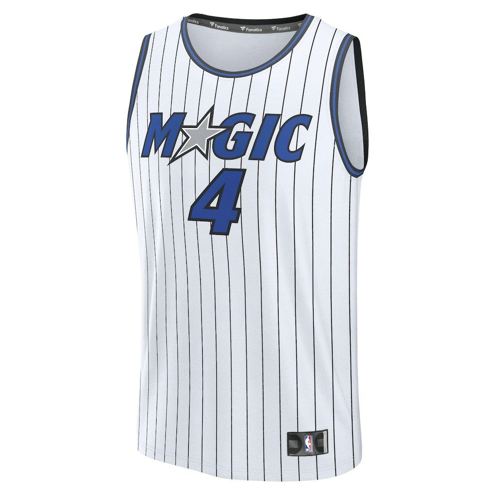 Fanatics Jalen Suggs Orlando Magic Fast Break Replica Jersey White Association Edition