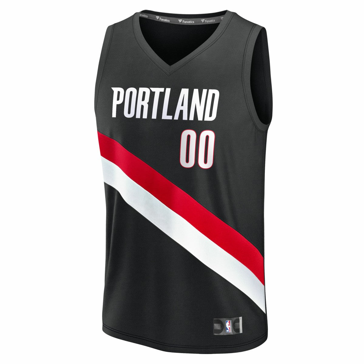 Fanatics Scoot Henderson Portland Trail Blazers Fast Break Replica Jersey Icon Edition Black