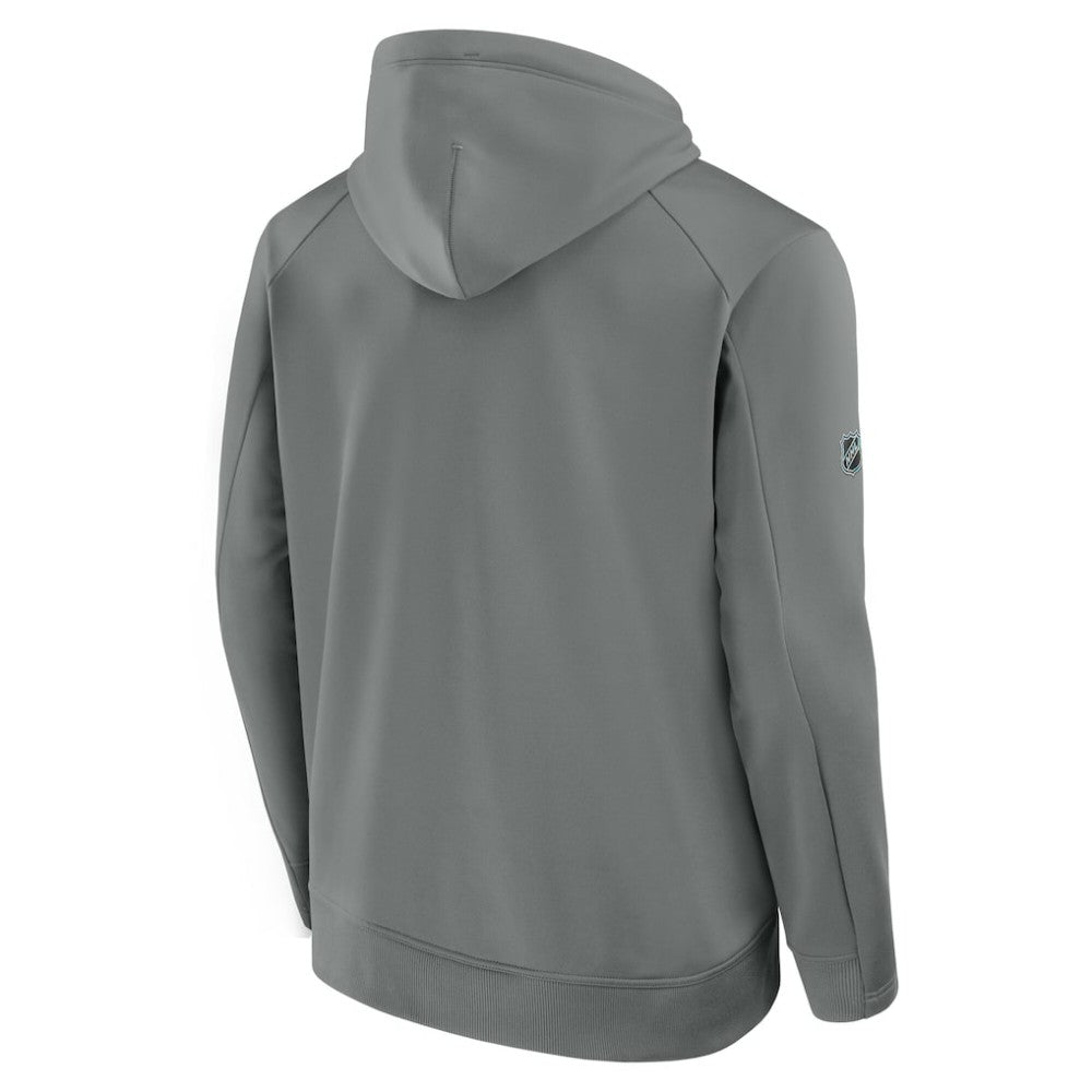 Edmonton Oilers Fanatics 2025 Stanley Cup Playoffs Authentic Pro Rink Fly Fleece Pullover Hoodie - Gray | Fanatics discount