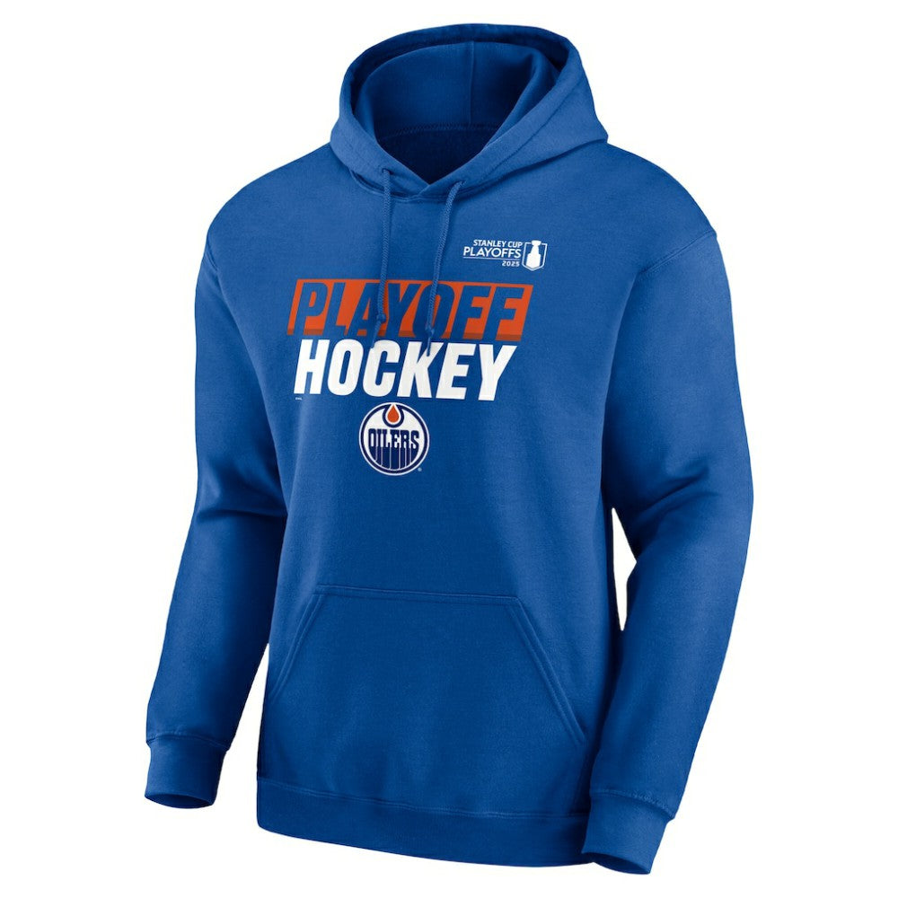 Edmonton Oilers Fanatics 2025 Stanley Cup Playoffs Breakout Fleece Pullover Hoodie - Royal | Fanatics on sale