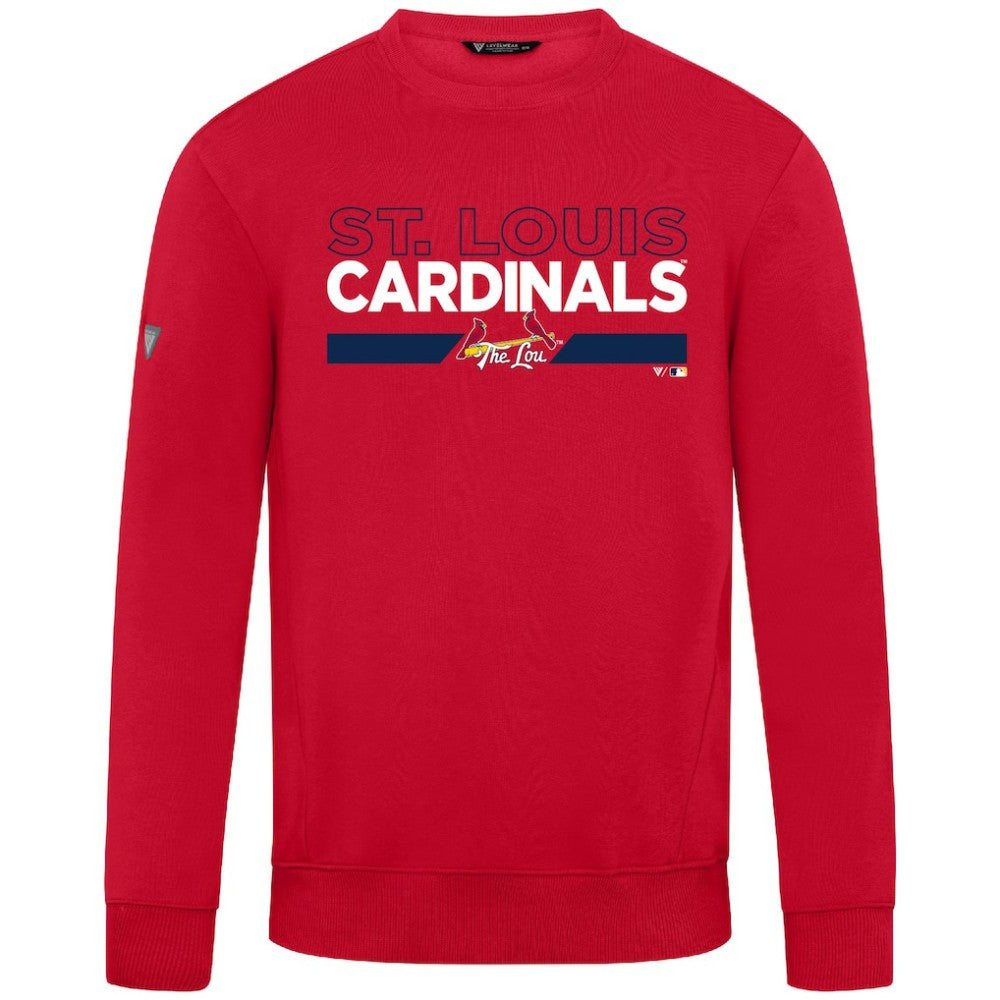 St. Louis Cardinals Levelwear City Connect Zane No Hitter Pullover Sweatshirt Online