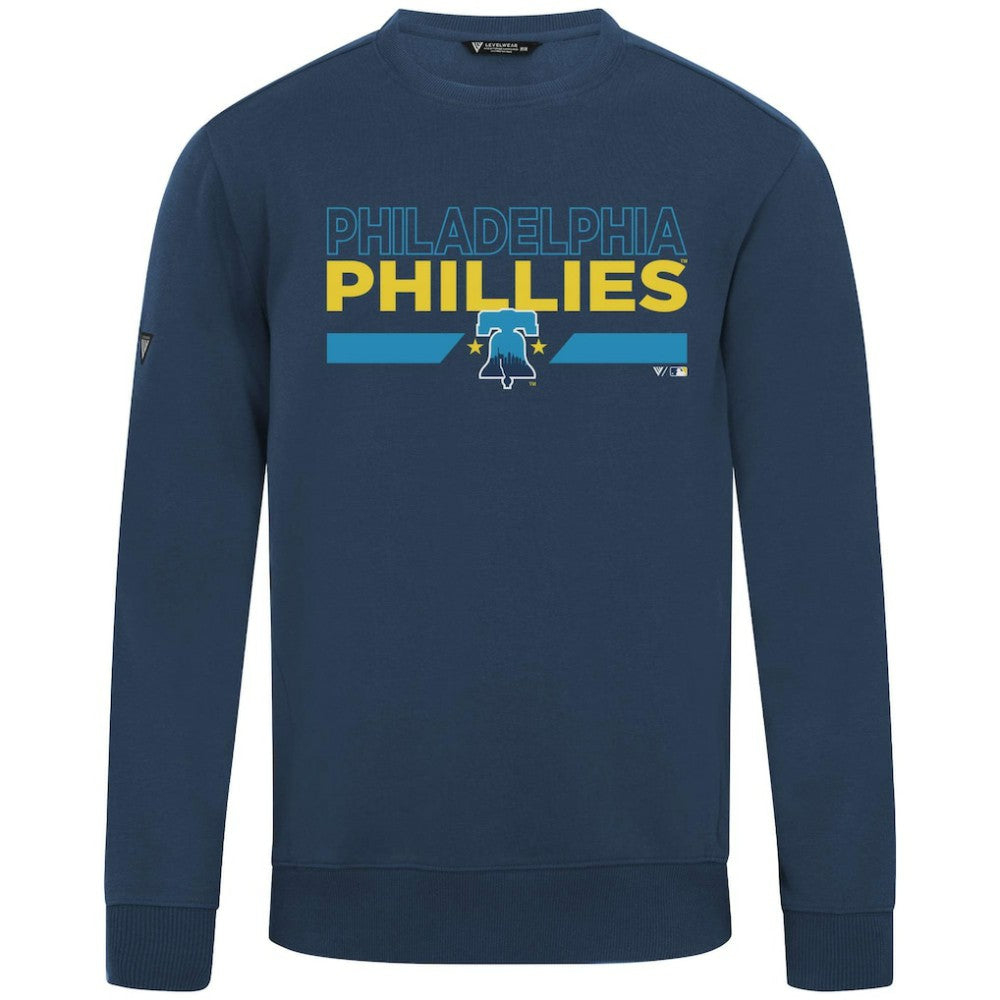Philadelphia Phillies Levelwear City Connect Zane No Hitter Pullover Sweatshirt Sale