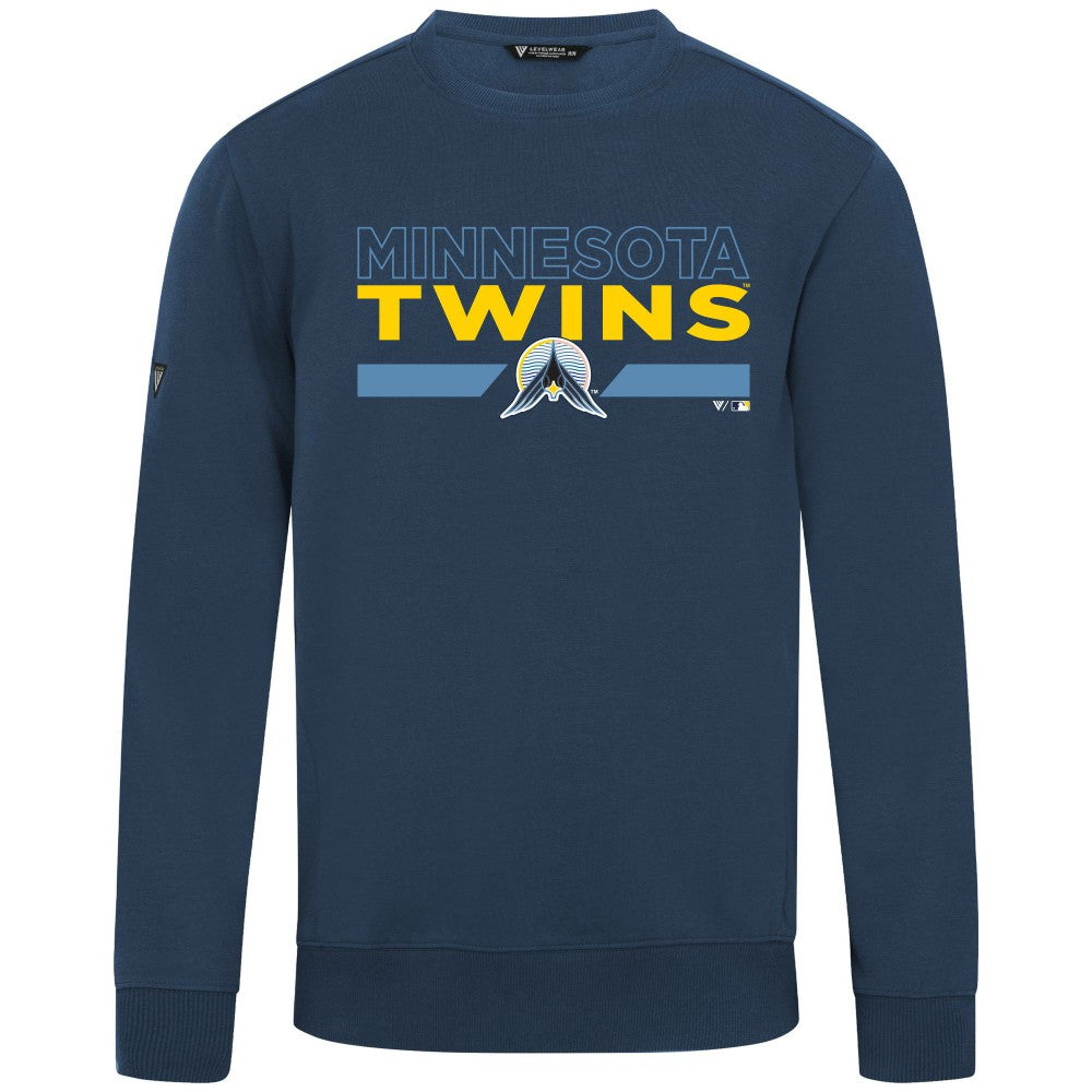 Minnesota Twins Levelwear City Connect Zane No Hitter Pullover Sweatshirt Sale
