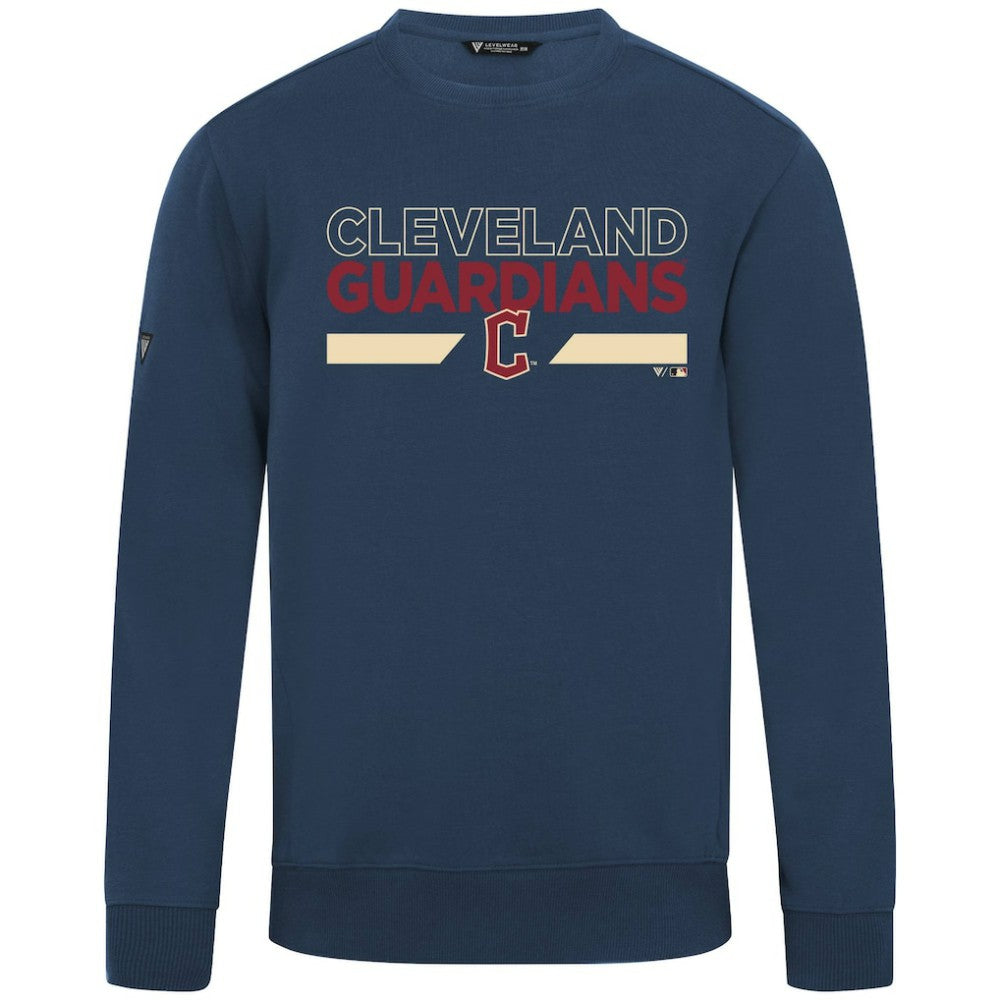 Cleveland Guardians Levelwear City Connect Zane No Hitter Pullover Sweatshirt Sale