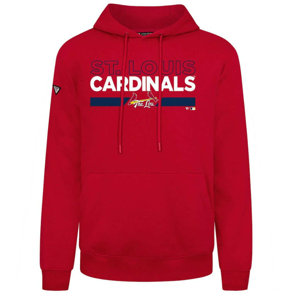 St. Louis Cardinals Levelwear City Connect Podium No Hitter Pullover Hoodie for sale