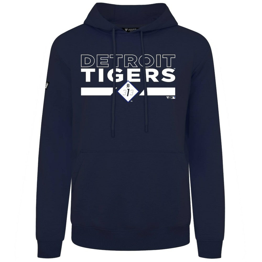 Detroit Tigers Levelwear City Connect Podium No Hitter Pullover Hoodie Outlet
