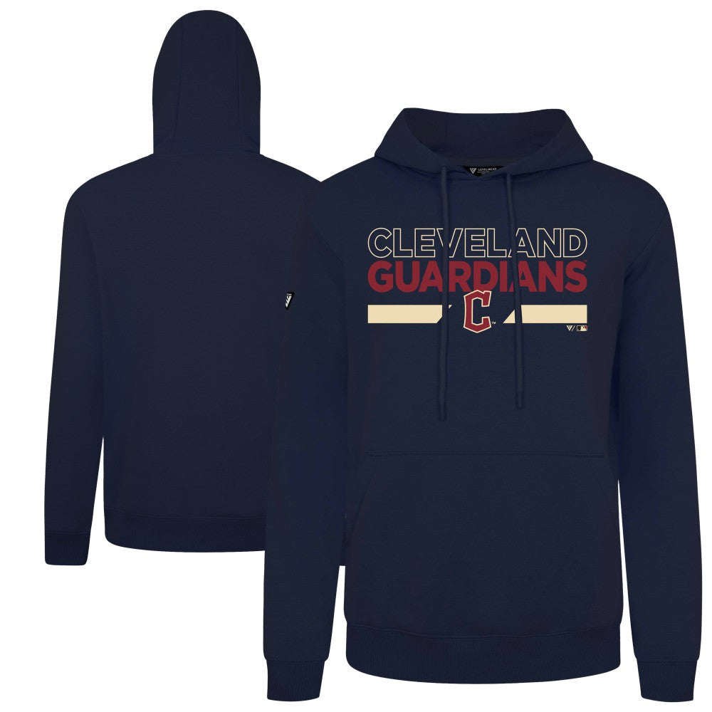 Cleveland Guardians Levelwear City Connect Podium No Hitter Pullover Hoodie for sale