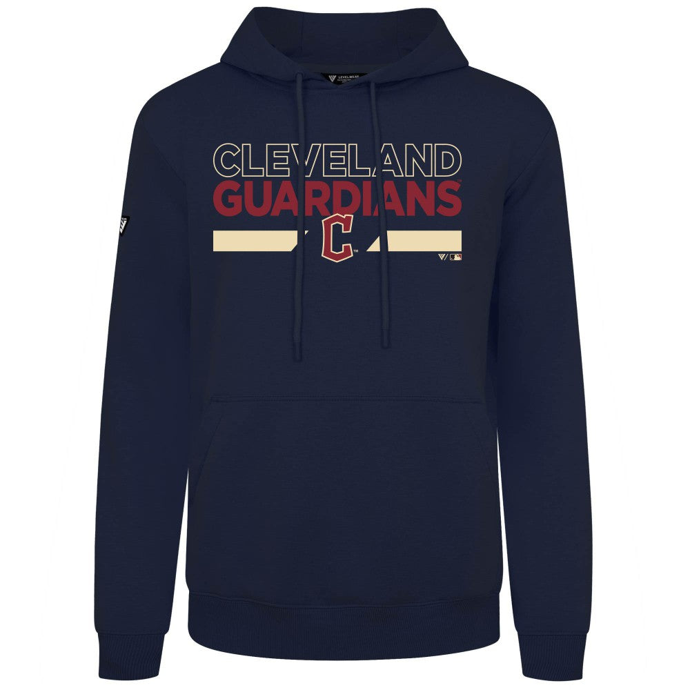 Cleveland Guardians Levelwear City Connect Podium No Hitter Pullover Hoodie for sale