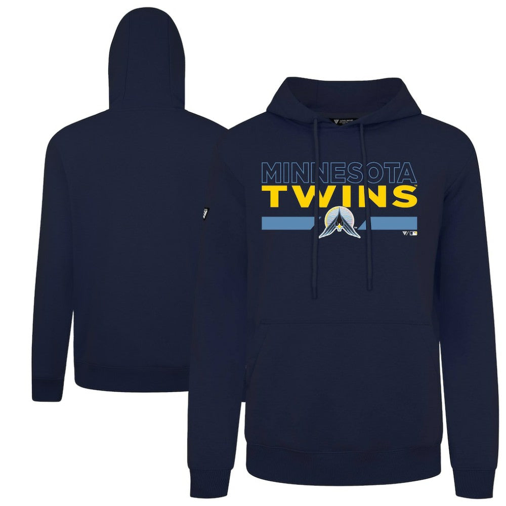 Minnesota Twins Levelwear City Connect Podium No Hitter Pullover Hoodie for sale