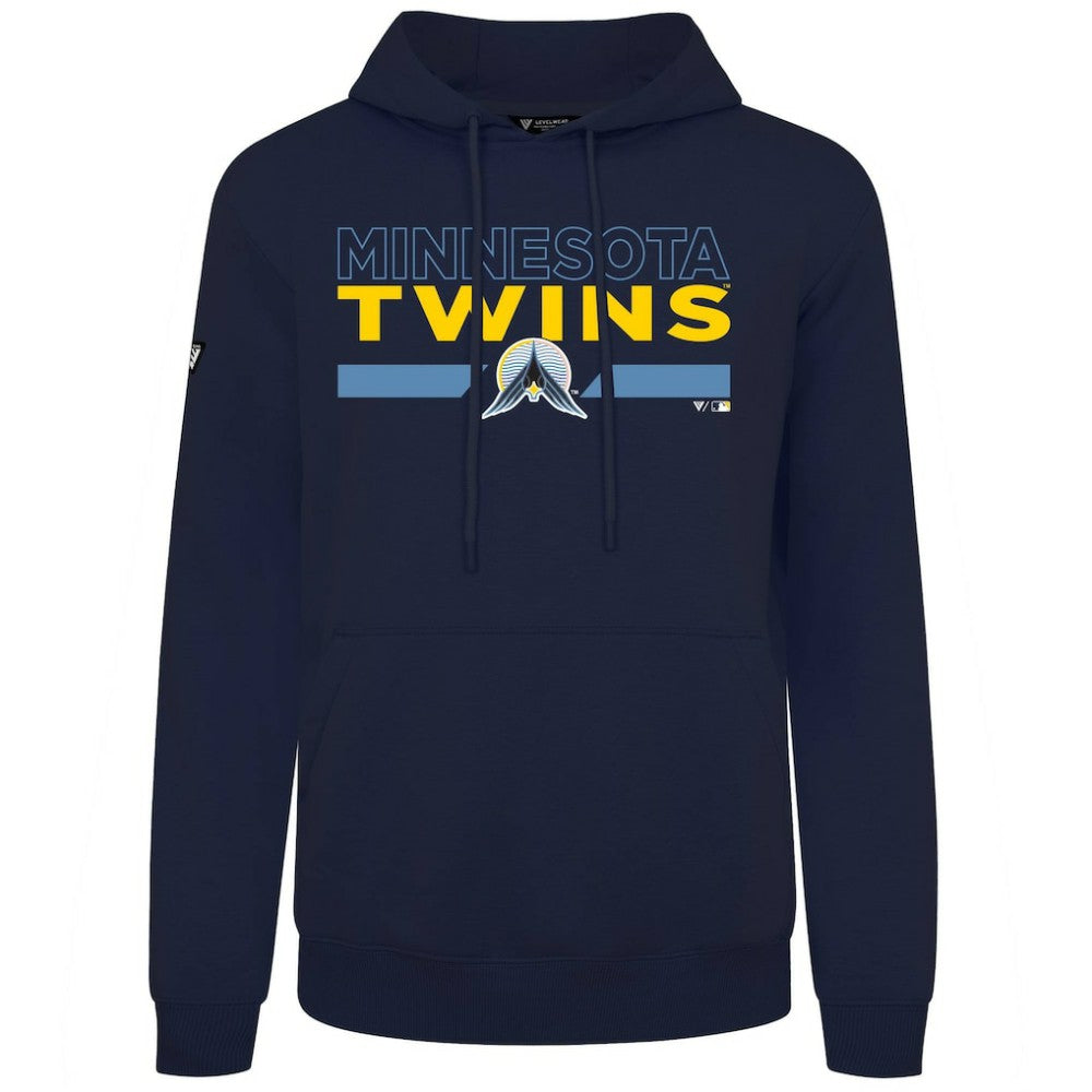 Minnesota Twins Levelwear City Connect Podium No Hitter Pullover Hoodie for sale