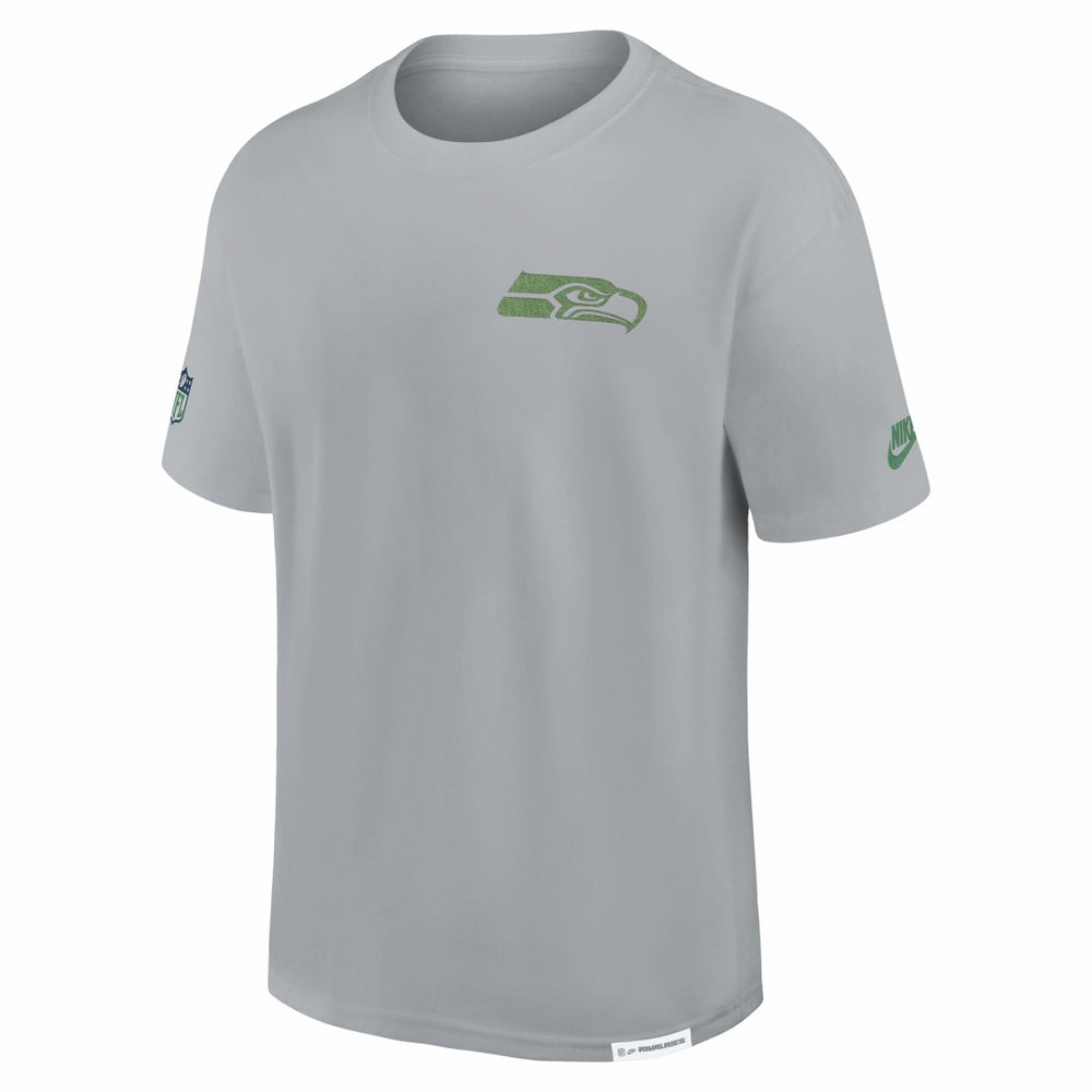 Seattle Seahawks 2025 Rivalries Collection Essential Max90 T-Shirt - Wolf Gray - Nike