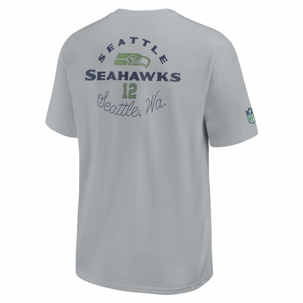 Seattle Seahawks 2025 Rivalries Collection Essential Max90 T-Shirt - Wolf Gray - Nike
