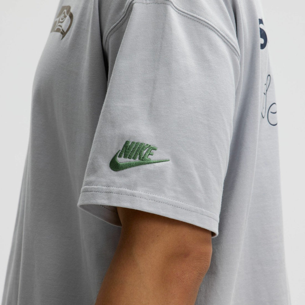 Seattle Seahawks 2025 Rivalries Collection Essential Max90 T-Shirt - Wolf Gray - Nike