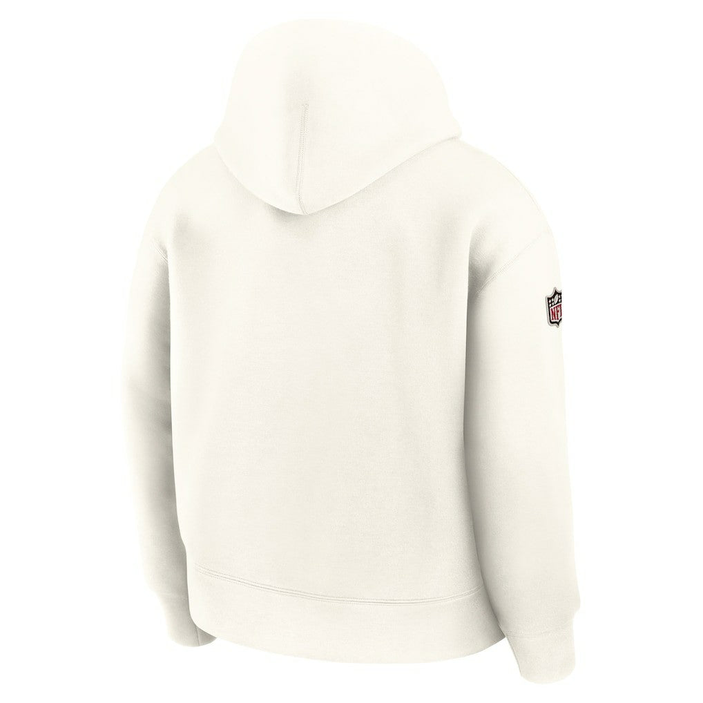 Arizona Cardinals 2025 Rivalries Collection Oversized Tech Fleece Hoodie - Natural - Nike