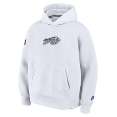 Buffalo Bills 2025 Rivalries Collection Oversized Tech Fleece Hoodie - White - Nike