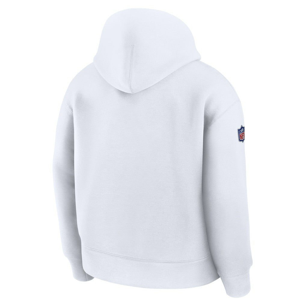 Buffalo Bills 2025 Rivalries Collection Oversized Tech Fleece Hoodie - White - Nike
