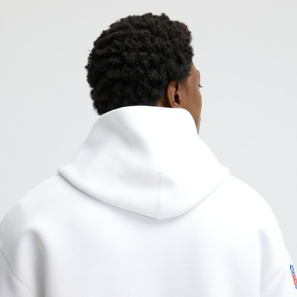 Buffalo Bills 2025 Rivalries Collection Oversized Tech Fleece Hoodie - White - Nike
