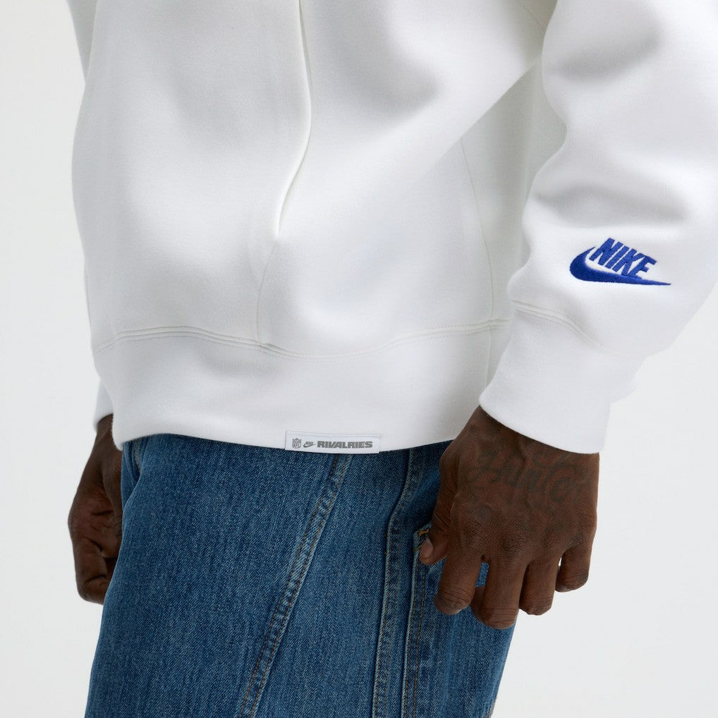 Buffalo Bills 2025 Rivalries Collection Oversized Tech Fleece Hoodie - White - Nike