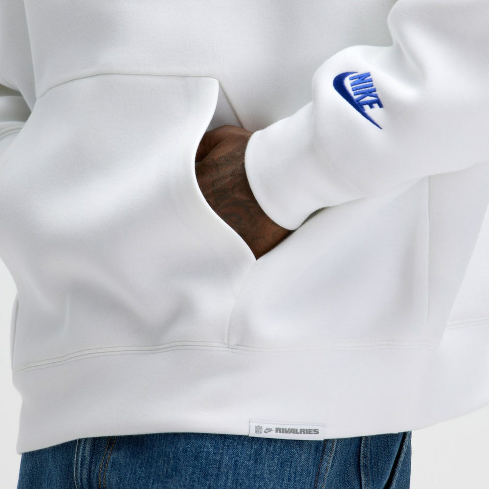 Buffalo Bills 2025 Rivalries Collection Oversized Tech Fleece Hoodie - White - Nike