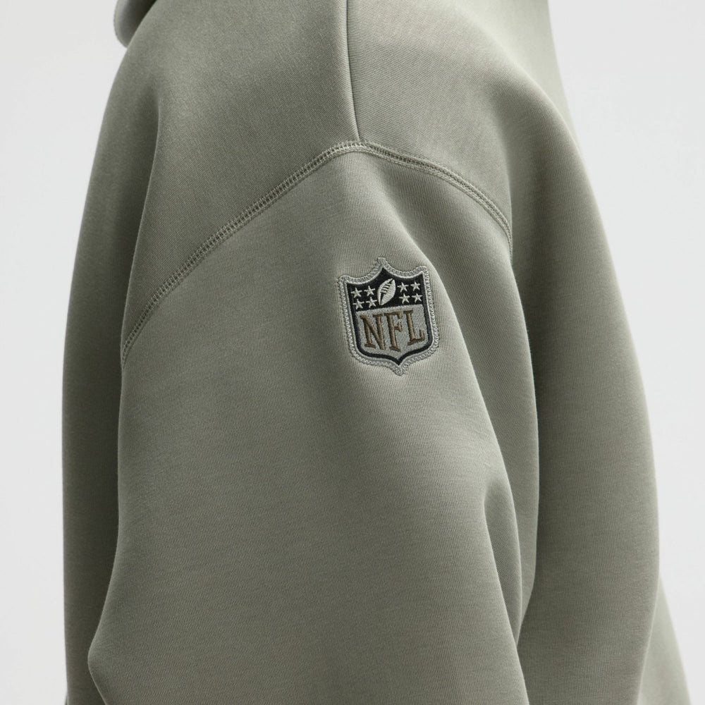New York Jets 2025 Rivalries Collection Oversized Tech Fleece Hoodie - Gotham Green - Nike