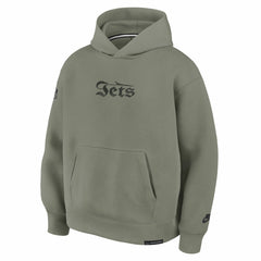 New York Jets 2025 Rivalries Collection Oversized Tech Fleece Hoodie - Gotham Green - Nike