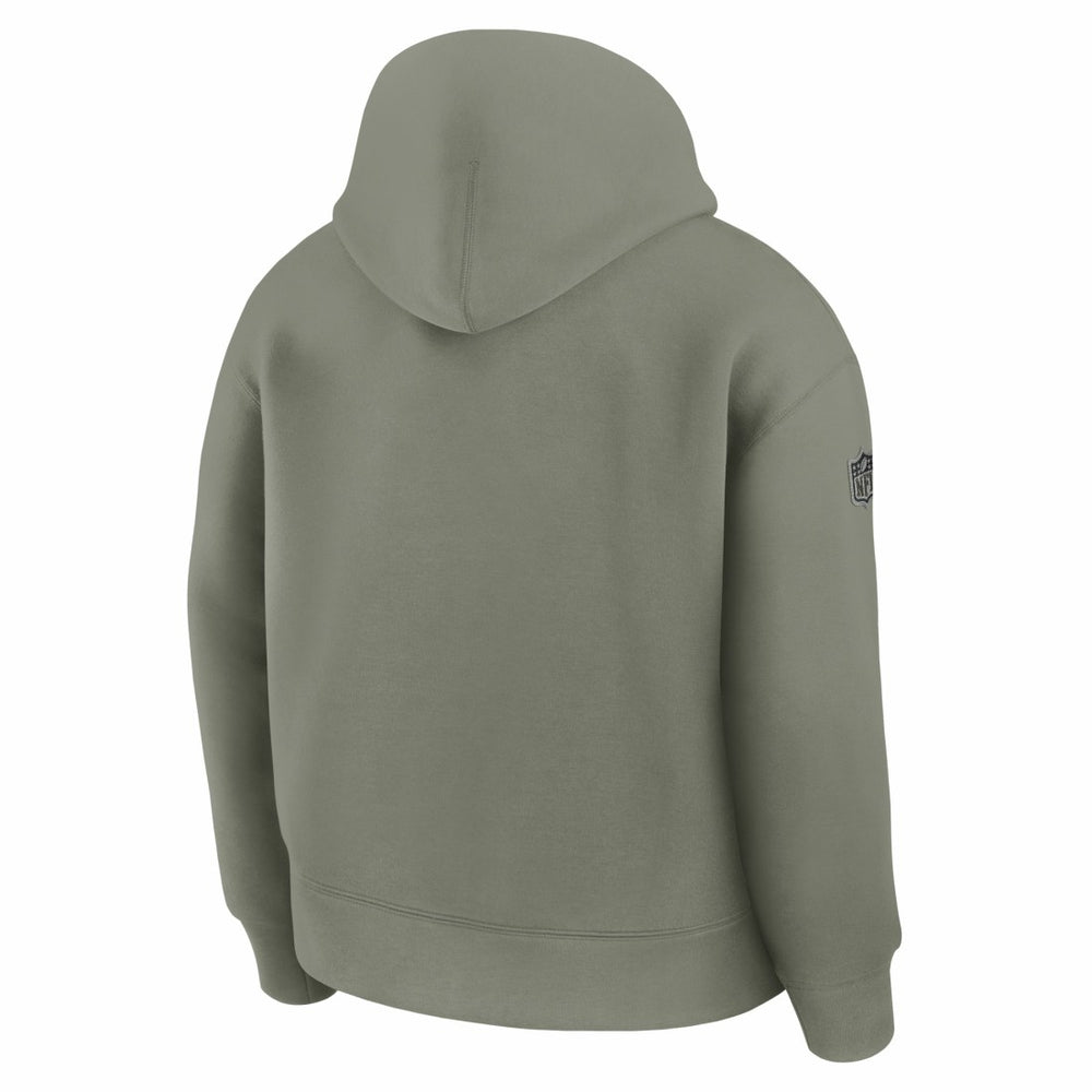 New York Jets 2025 Rivalries Collection Oversized Tech Fleece Hoodie - Gotham Green - Nike