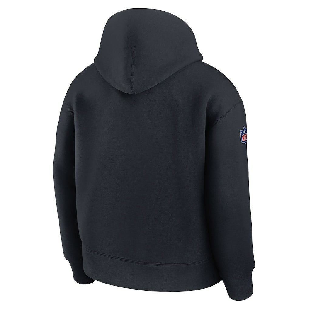 Miami Dolphins 2025 Rivalries Collection Oversized Tech Fleece Hoodie - Pitch Blue - Nike