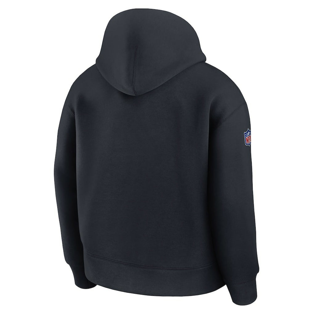 Miami Dolphins 2025 Rivalries Collection Oversized Tech Fleece Hoodie - Pitch Blue - Nike