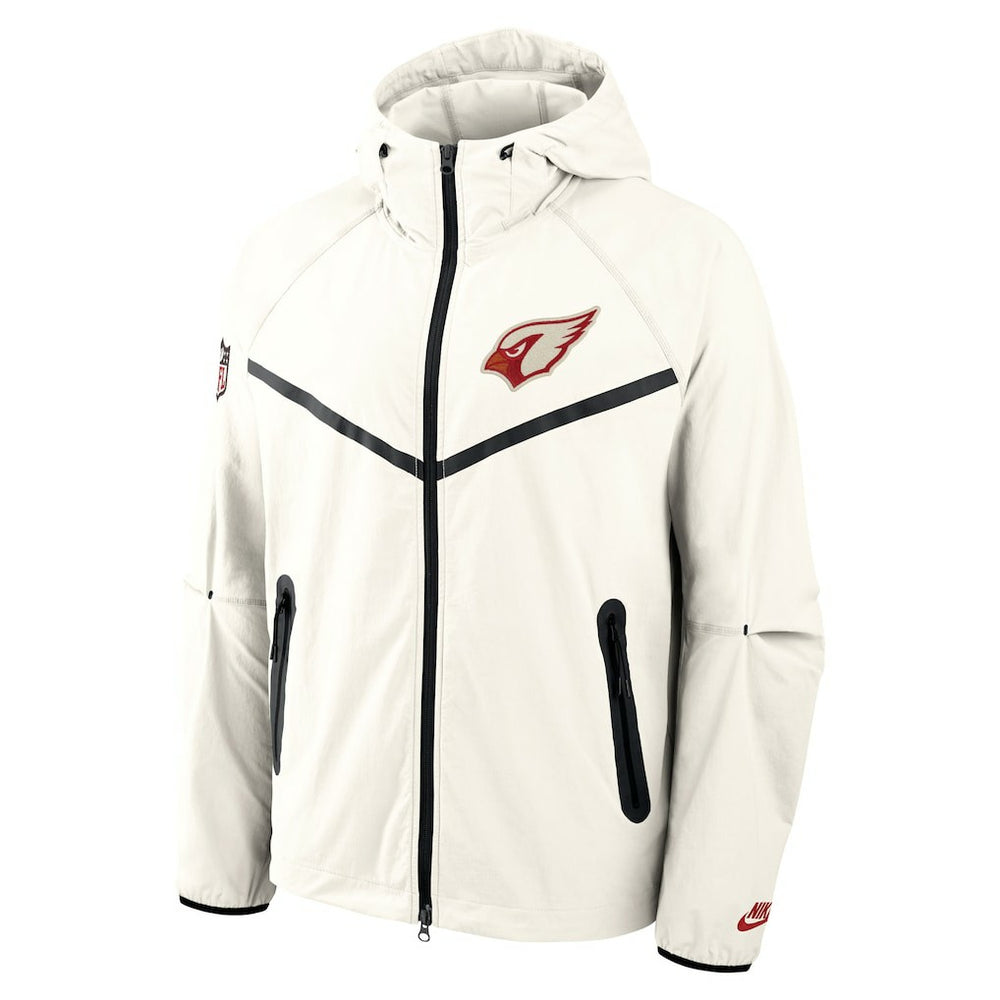 Arizona Cardinals 2025 Rivalries Collection Tech Raglan Full-Zip Jacket - Natural - Nike
