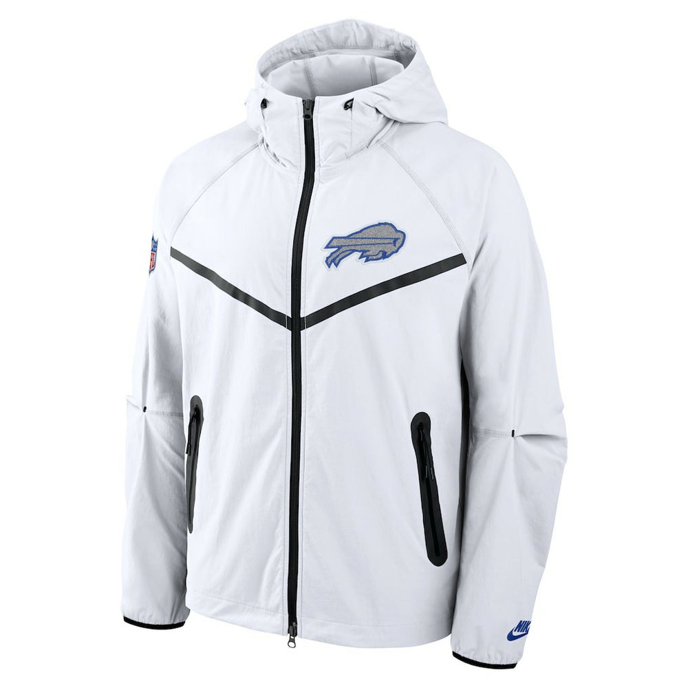 Buffalo Bills 2025 Rivalries Collection Tech Raglan Full-Zip Jacket - White - Nike