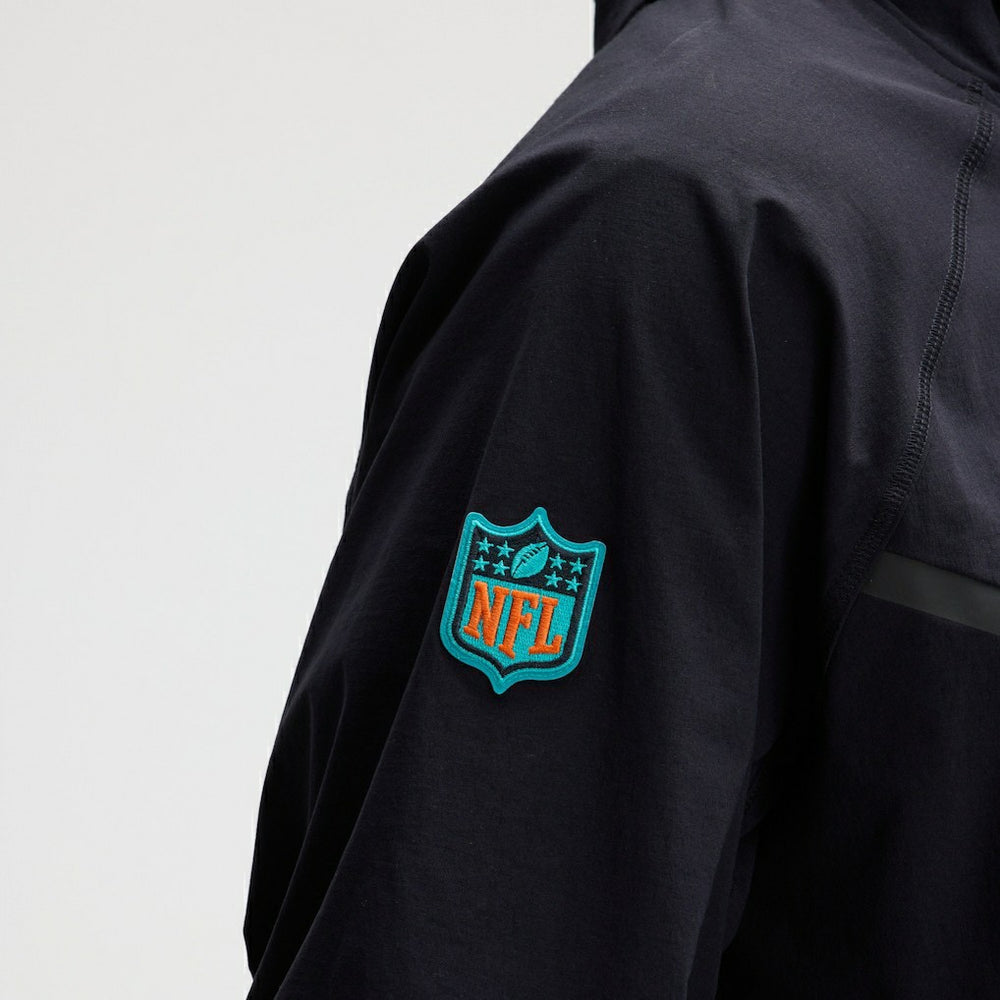 Miami Dolphins 2025 Rivalries Collection Tech Raglan Full-Zip Jacket - Pitch Blue - Nike