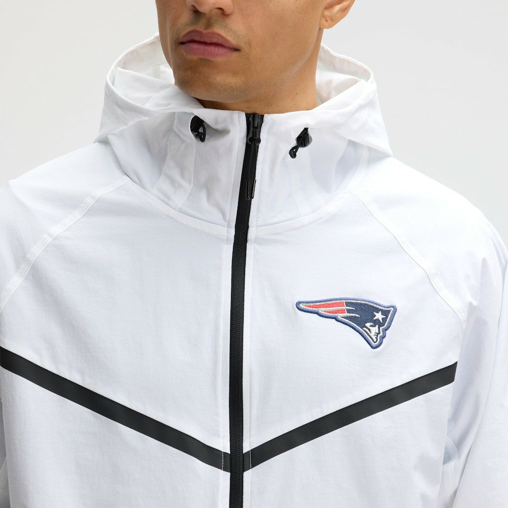 New England Patriots 2025 Rivalries Collection Tech Raglan Full-Zip Jacket - White - Nike