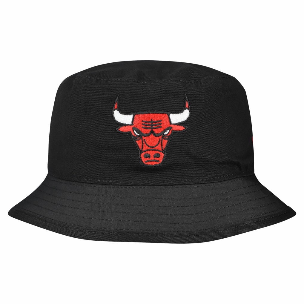 New Era Chicago Bulls Team Cheer Reversible Bucket Hat White