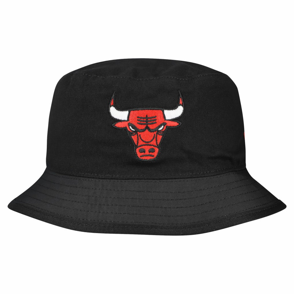 New Era Chicago Bulls Team Cheer Reversible Bucket Hat White