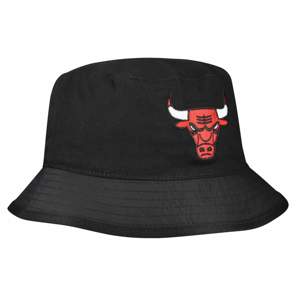 New Era Chicago Bulls Team Cheer Reversible Bucket Hat White