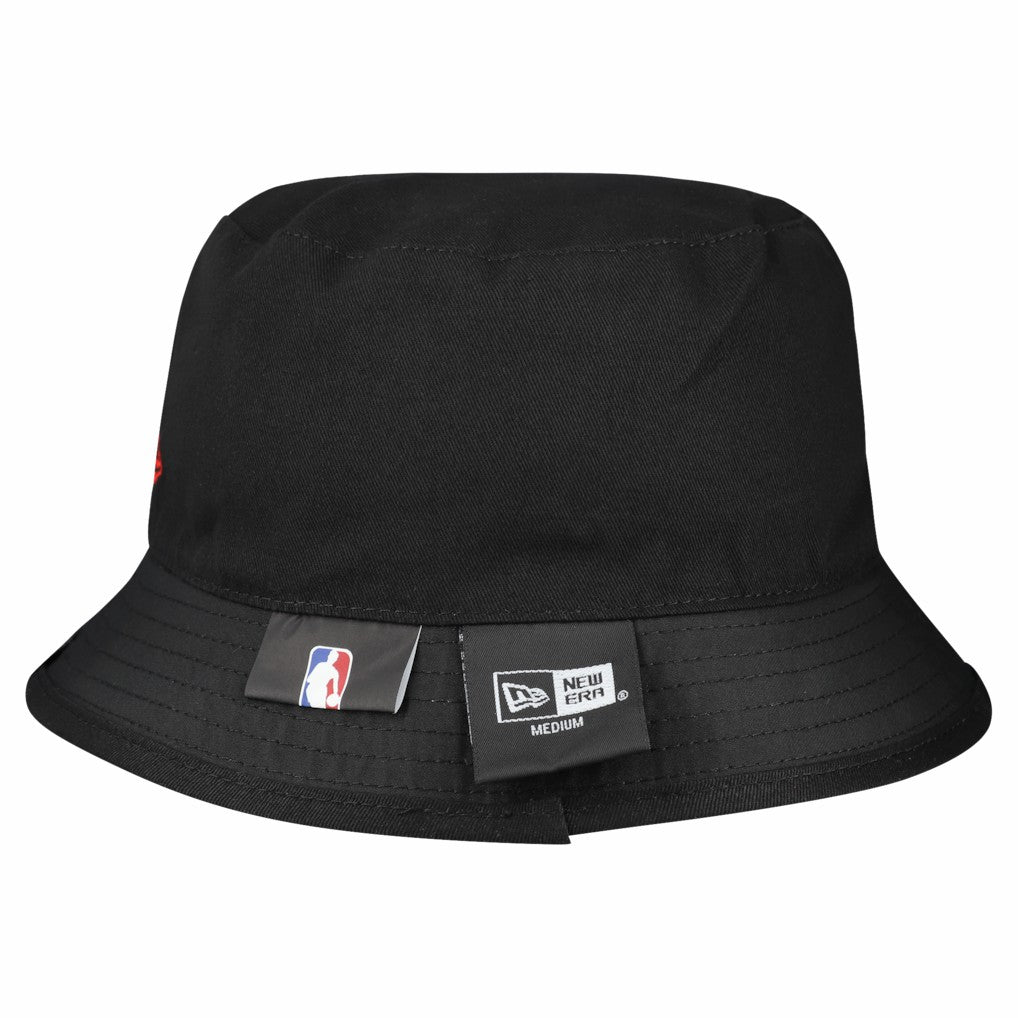 New Era Chicago Bulls Team Cheer Reversible Bucket Hat White