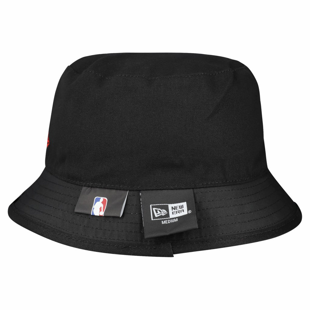 New Era Chicago Bulls Team Cheer Reversible Bucket Hat White