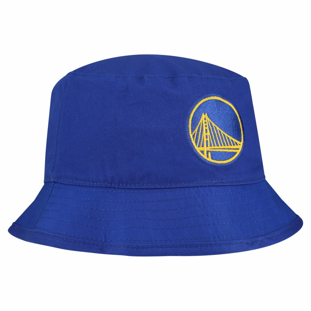 New Era Golden State Warriors Team Cheer Reversible Bucket Hat White
