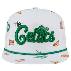 New Era Boston Celtics Team Cheer Rope 19TWENTY Adjustable Hat White