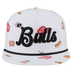 New Era Chicago Bulls Team Cheer Rope 19TWENTY Adjustable Hat White